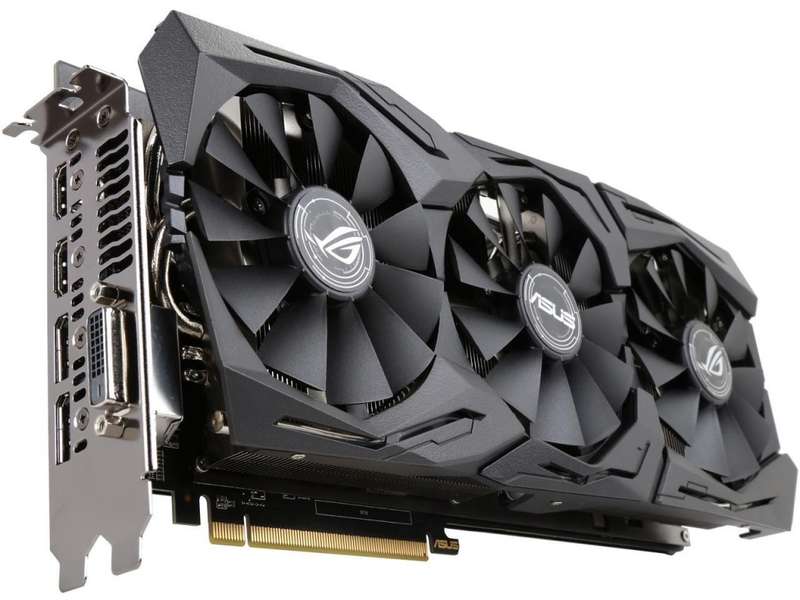 ASUS STRIX RX VEGA 64 OC 8GB ** GAMING GRAPHICS CARD ** GOOD CONDITION ** WARRANTY **