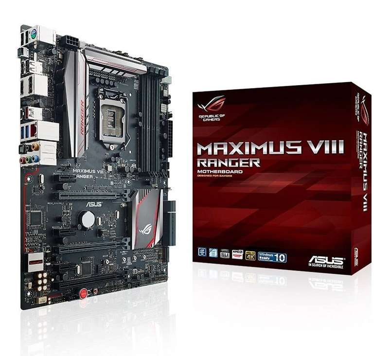 ASUS MAXIMUS VIII RANGER ** GAMING MOTHERBOARD ** GOOD CONDITION ** WARRANTY **