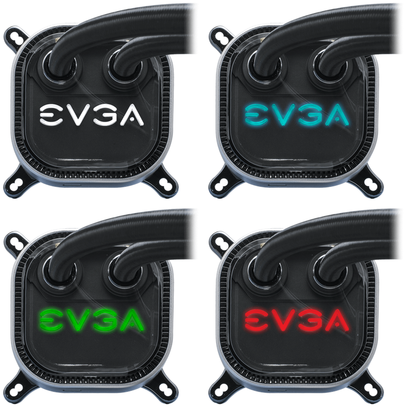 EVGA CLC 280mm ALL-IN-ONE ** RGB LED CPU LIQUID COOLER ** GOOD CONDITION ** WARRANTY