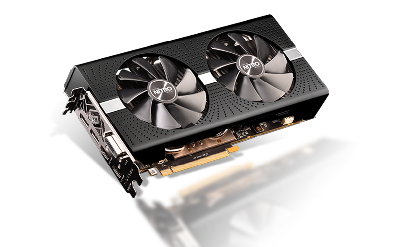 SAPPHIRE RX570 4GB NITRO+ ** GAMING GRAPHICS CARD ** GOOD CONDITION ** WARRANTY **