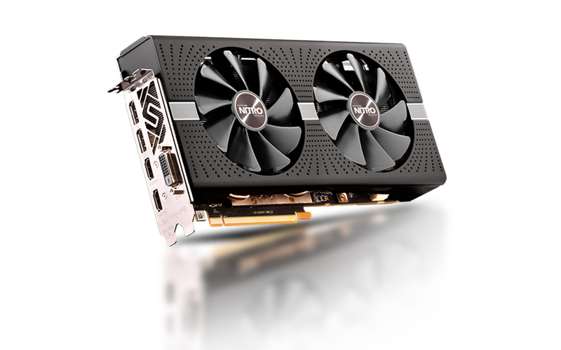 SAPPHIRE RX570 4GB NITRO+ ** GAMING GRAPHICS CARD ** GOOD CONDITION ** WARRANTY **
