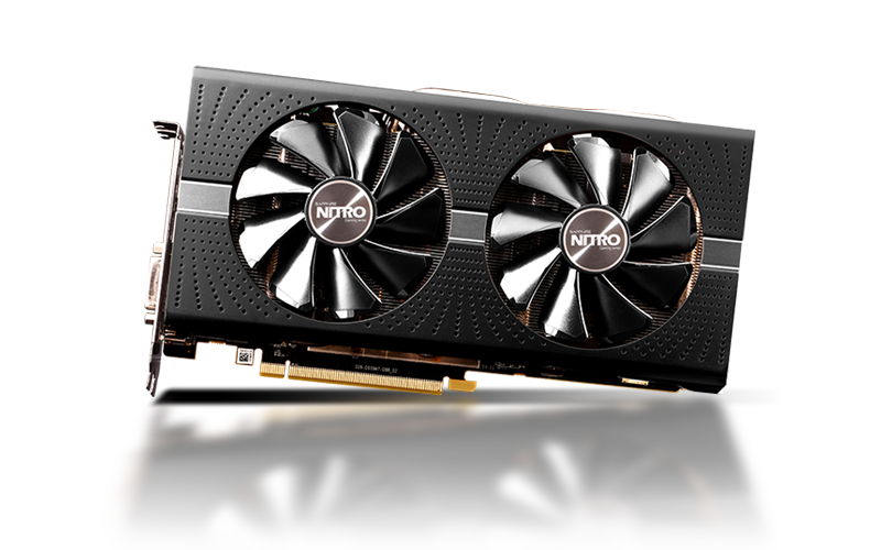 SAPPHIRE RX570 4GB NITRO+ ** GAMING GRAPHICS CARD ** GOOD CONDITION ** WARRANTY **
