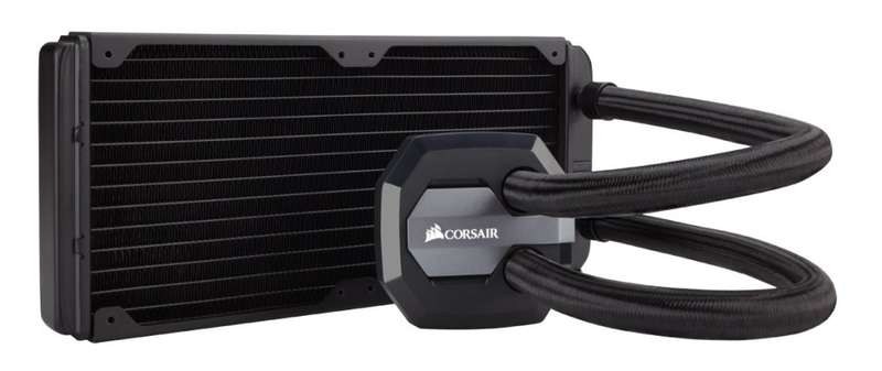 CORSAIR H100i V2 240MM ** LIQUID CPU COOLER ** GOOD CONDITION ** WARRANTY **