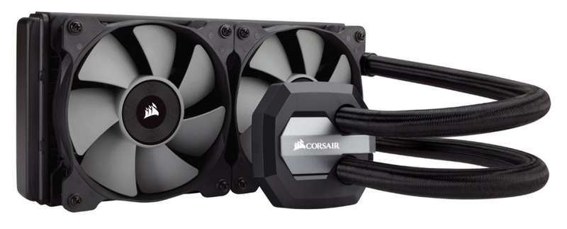 CORSAIR H100i V2 240MM ** LIQUID CPU COOLER ** GOOD CONDITION ** WARRANTY **