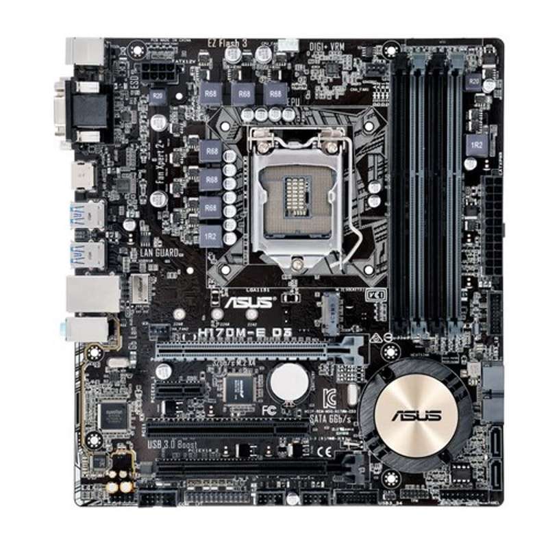 ASUS H170M-E D3 ** GAMING MOTHERBOARD ** GOOD CONDITION ** WARRANTY **