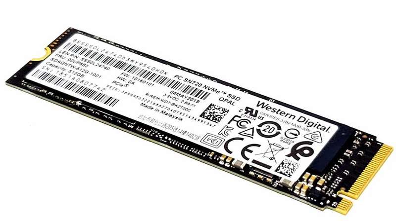 WESTERN DIGITAL PC SN720 NVMe 512GB SSD ** GOOD CONDITION ** WARRANTY **