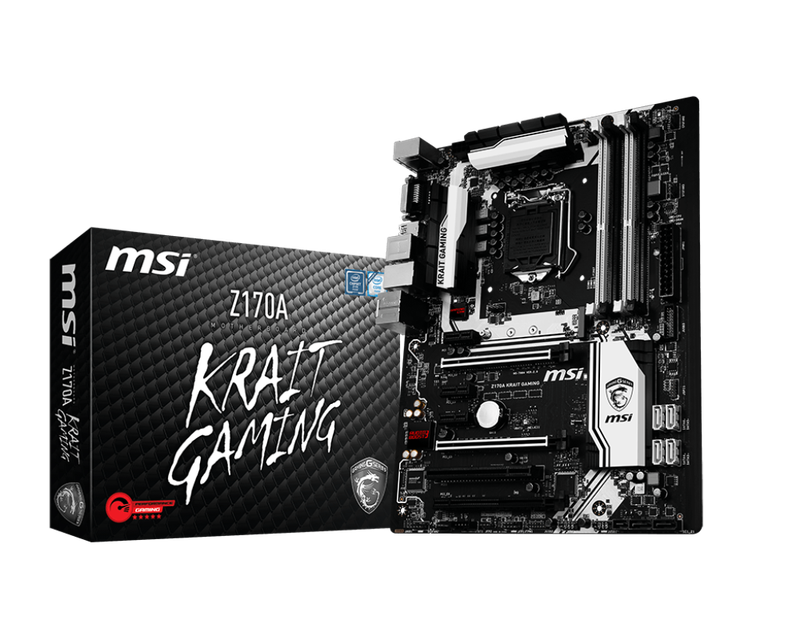 MSI Z170A KRAIT GAMING ** GAMING MOTHERBOARD**GOOD CONDITION**ORIGINAL PACKAGING**WARRANTY **