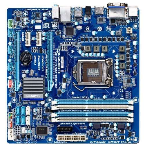 GIGABYTE GA-H67MA-USB3-B3  ** MOTHERBOARD ** GOOD CONDITION ** WARRANTY **