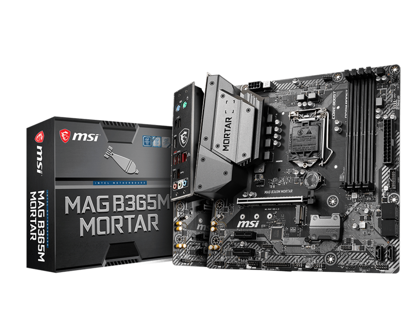 MSI MAG B365M MORTAR ** GAMING MOTHERBOARD ** GOOD CONDITION ** WARRANTY **