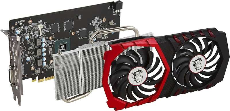 MSI GTX 1050 2G GAMING X TWIN FROZR   ** GAMING GRAPHICS CARD ** GOOD CONDITION ** WARRANTY **