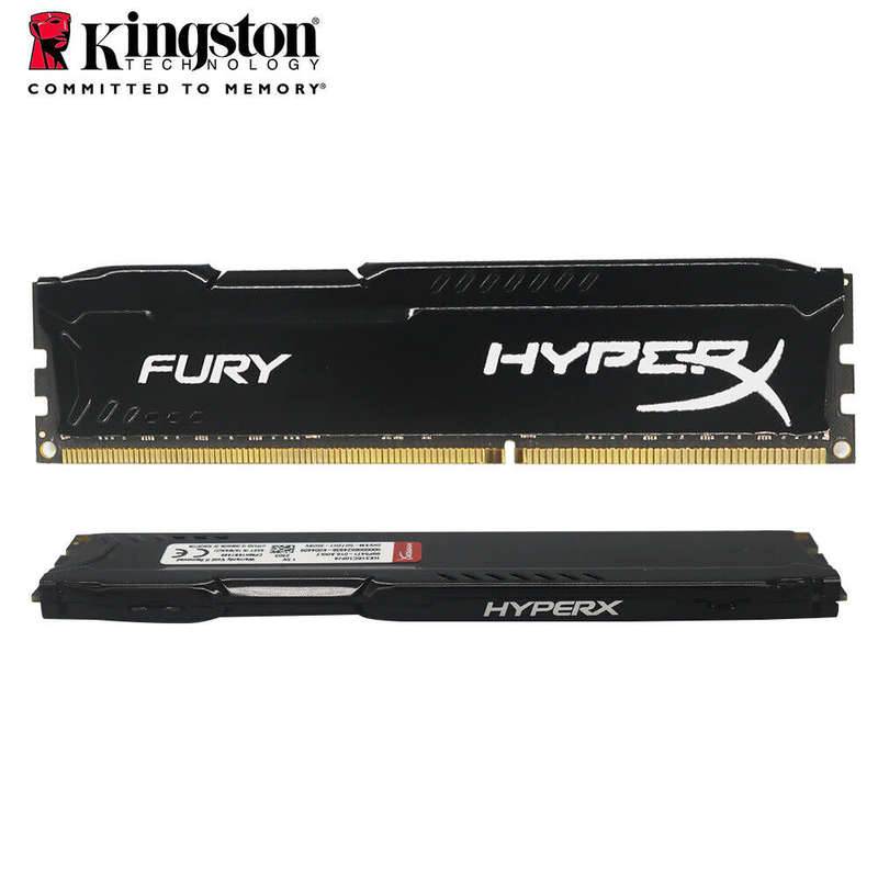 KINGSTON HYPER X FURY DDR3 16GB (2x8GB) 1600MHZ ** GAMING RAM ** GOOD CONDITION ** WARRANTY **