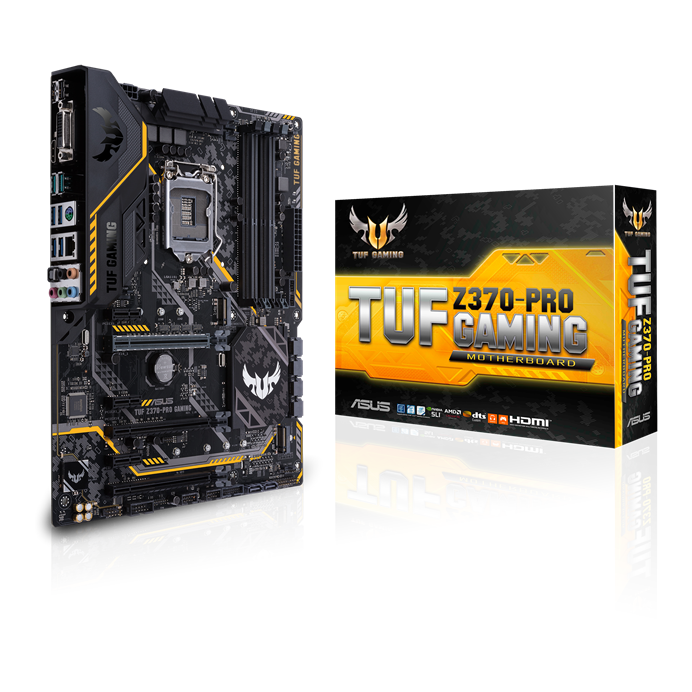 ASUS Z370- PRO TUF GAMING ** GAMING MOTHERBOARD ** GOOD CONDITION ** WARRANTY **