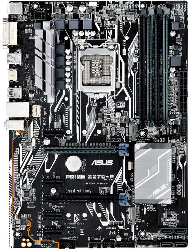ASUS PRIME Z270-P ** GAMING MOTHERBOARD ** GOOD CONDITION ** WARRANTY **