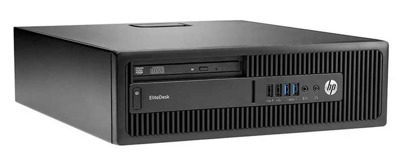 HP ELITEDESK 800 G2 SFF ** i3 6100 ** 8GB RAM ** 120GB SSD + 500GB HARD DRIVE ** WARRANTY **