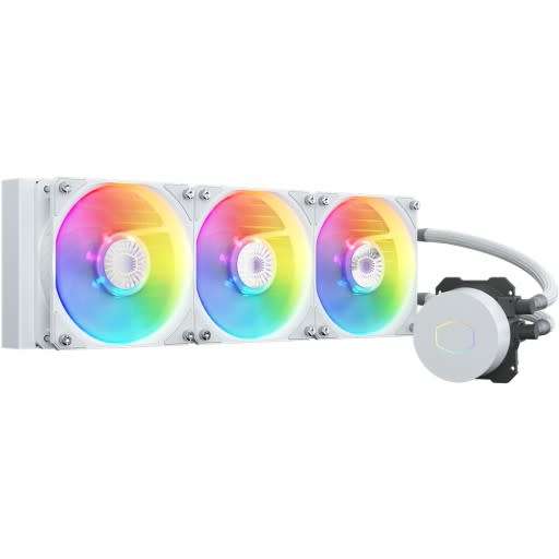 COOLER MASTER MASTERLIQUID ML360L V2 WHITE ** LIQUID CPU COOLING ** GOOD CONDITION ** WARRANTY **