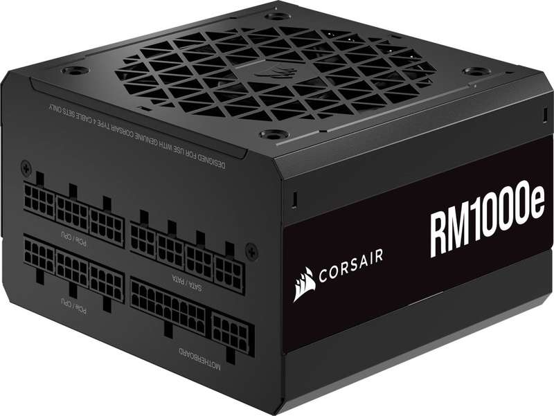 CORSAIR RM1000E ** POWER SUPPLY ** 80+ GOLD ** GOOD CONDITION ** WARRANTY **