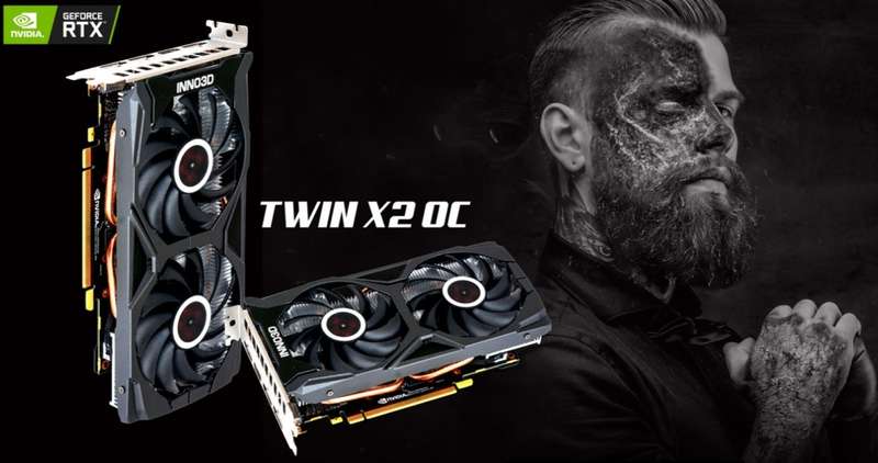 INNO3D GEFORCE RTX 2060 SUPER TWIN X2 OC ** GAMING GRAPHICS CARD ** GOOD CONDITION ** WARRANTY **