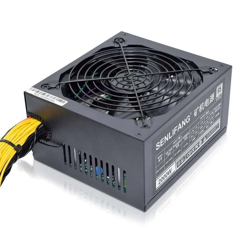 SENLIFANG SDGR-2000ETH ** 2000W MINER POWER SUPPLY ** GOOD CONDITION ** WARRANTY **
