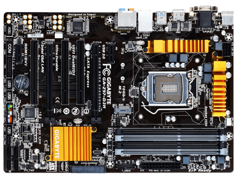 GIGABYTE GA-Z97-D3H (rev. 1.0) ** MOTHERBOARD ** GOOD CONDITION ** WARRANTY **