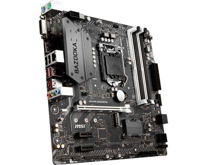 Msi B360M Bazooka - Gaming Motherboard - Good Condition - Warranty