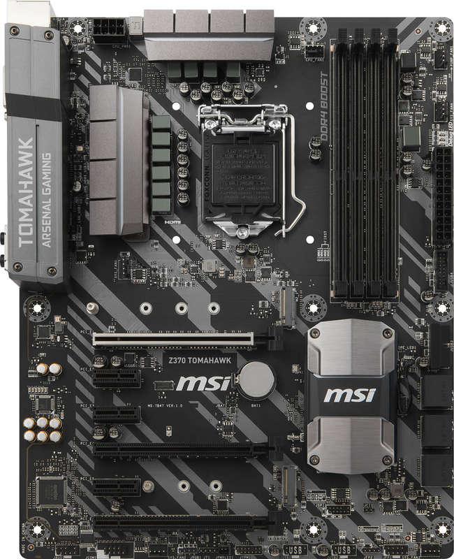 MSI Z370 TOMAHAWK ** GAMING MOTHERBOARD ** GOOD CONDITION ** ORIGINAL PACKAGING ** WARRANTY **