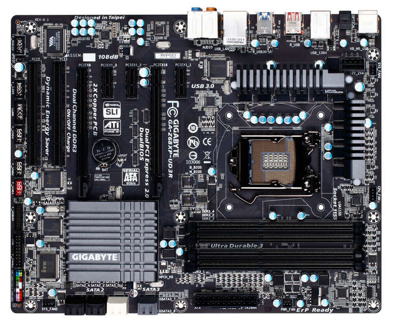 GIGABYTE GA-Z68XP-UD3R ** GAMING MOTHERBOARD ** GOOD CONDITION ** WARRANTY **