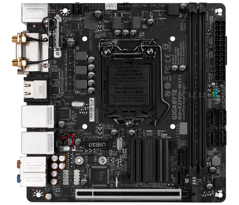 GIGABYTE GA-Z270N-WIFI ** GAMING MOTHERBOARD ** EXCELLENT CONDITION ** WARRANTY **