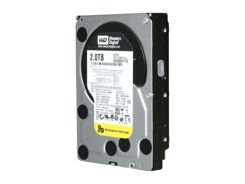 WESTERN DIGITAL BLACK 2TB ** 3.5" DESKTOP HARD DRIVE ** GOOD CONDITION ** WARRANTY **