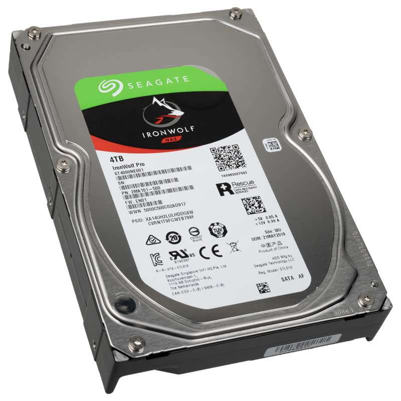 SEAGATE IRONWOLF NAS 4TB ** DESKTOP HARD DRIVE ** GOOD CONDITION ** WARRANTY **