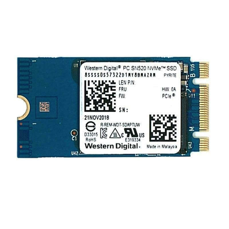 WESTERN DIGITAL PC SN520 ** 256GB M.2 NVME ** EXCELLENT CONDITION ** WARRANTY **