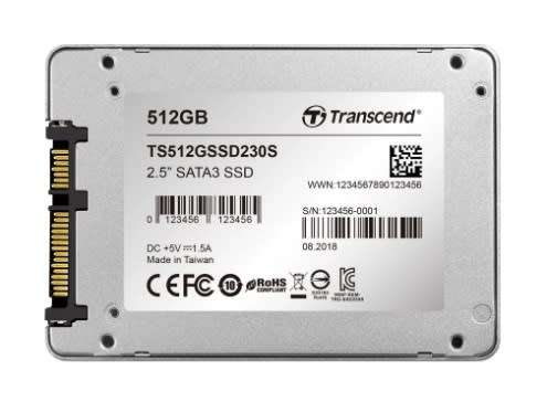 Transcend 512GB SSD - Good Condition - Warranty