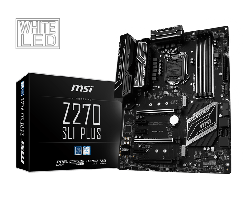 MSI Z270 SLI PLUS GAMING ** GAMING MOTHERBOARD ** EXCELLENT CONDITION ** WARRANTY **