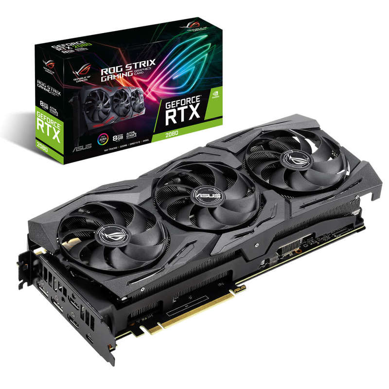 ASUS ROG STRIX RTX 2080 OC 8GB ** GAMING GRAPHICS CARD ** GOOD CONDITION ** WARRANTY **