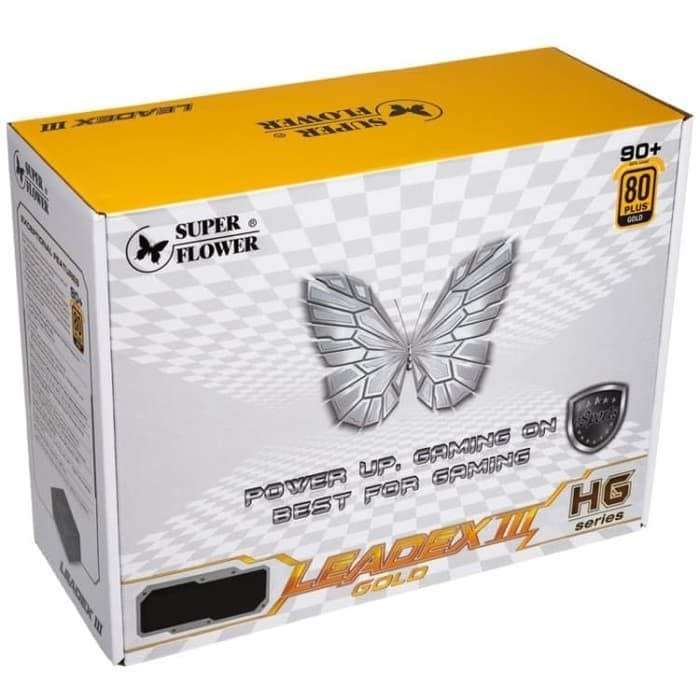 SUPER FLOWER SF-750F14HG(BK) ** 750W GAMING POWER SUPPLY ** EXCELLENT CONDITION ** WARRANTY **