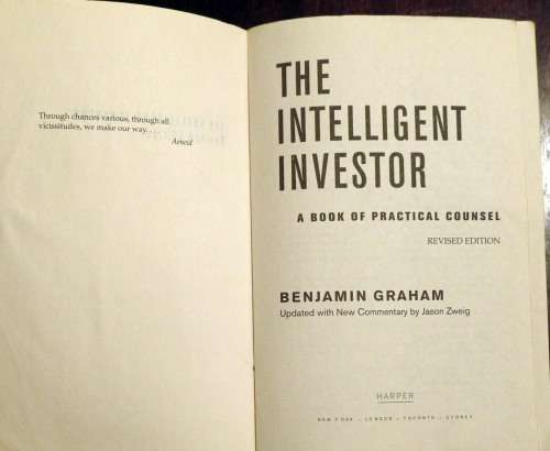 Benjamin Graham. The Intelligent Investor. Introduced by Warren Buffett. Revised edition