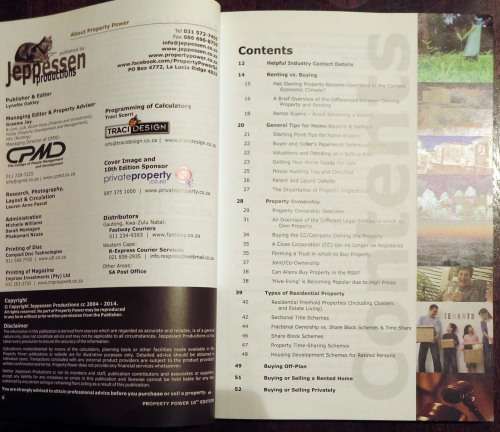 Property Power in South Africa 10th edition (2014) with DVD