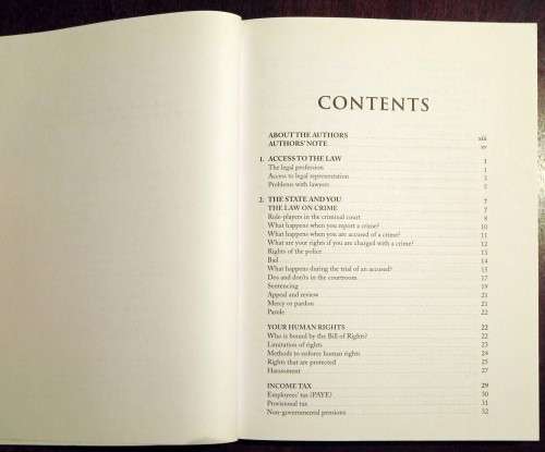 Everyone's Guide to South African Law (2016) NEW Anderson, Dodd, Roos