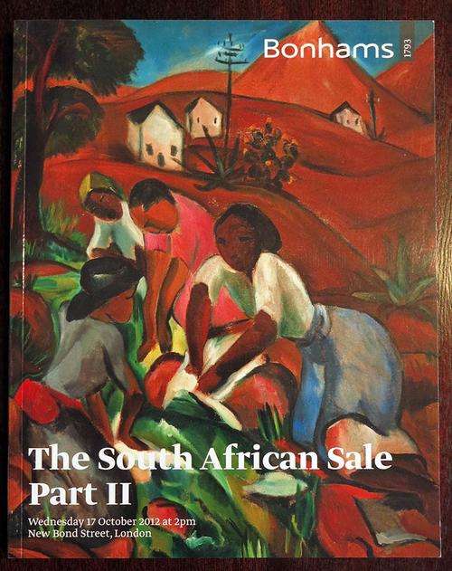 Bonhams' The South African Sale catalogue 2012 Tretchikoff Irma Stern Pierneef Preller Kentridge