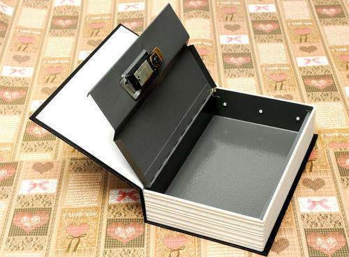 Book Safe Mini Lockable Safe