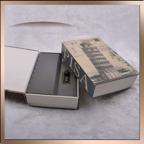 Book Safe Mini Lockable Safe