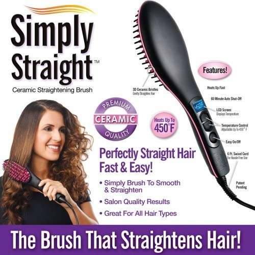 Simply Straight Ceramic Straightening Brush