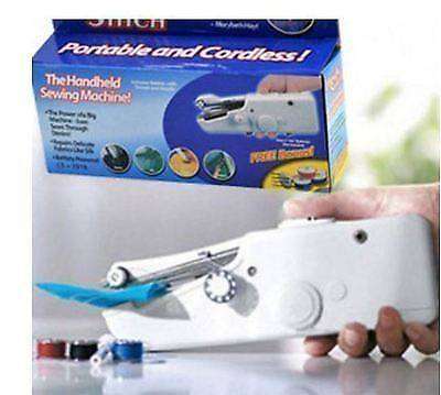 Portable Cordless Electric Sewing Machine Handheld Handy Stitch