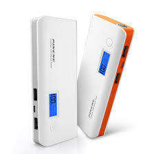 PINENG 10000mAh Dual USB 2.1A 1.0A External Mobile Battery Charger Pack Power Bank Orange 10000mAh