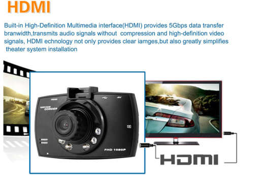 FULL HD CAR DVR DUAL CAMERA FULL HD 1080