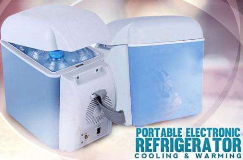 7.5L Portable Car Electronic 2-in-1 Cooling & Warming Refrigerator Fridge Storage
