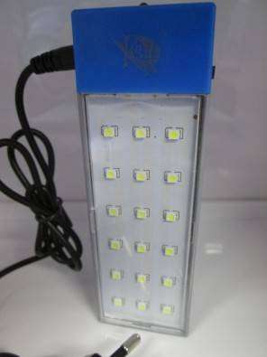 Blue Mini Rechargeable emergency lamp