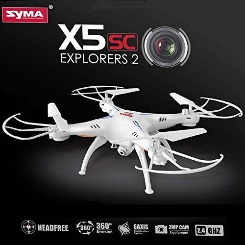 Syma X5SW Explorers 2 Wifi FPV 2.4G RC Quadcopter 2.0MP Camera RTF