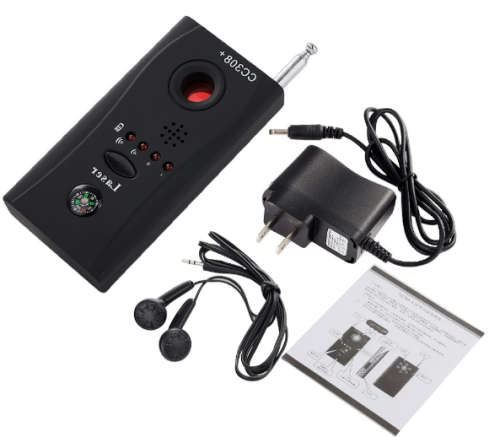 CC308+ Multi-Detector Full-Range All-Round Detector For Hidden Spy Camera IP Lens GMS BUG RF Signal