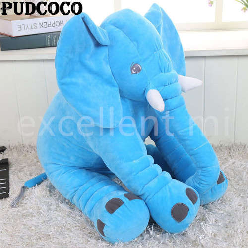 Baby Kids Children Long Nose Elephant Doll Baby Boy Girls Super Soft Plush Stuff Toys Lumbar Pillow