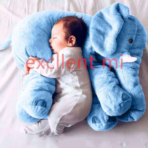 Baby Kids Children Long Nose Elephant Doll Baby Boy Girls Super Soft Plush Stuff Toys Lumbar Pillow